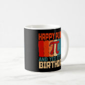 Mug Born on Pi Day Math Science Happy 14th March Birth (Devant droit)
