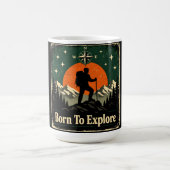 Mug Born To Explore – Natural Explorer Wilderness (Centre)