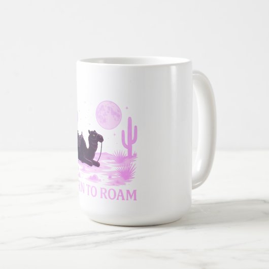 Mug Born to Roam (Devant droit)