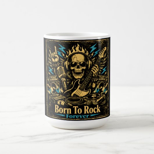 Mug Born To Rock – Rock Music DNA Pride (Centre)