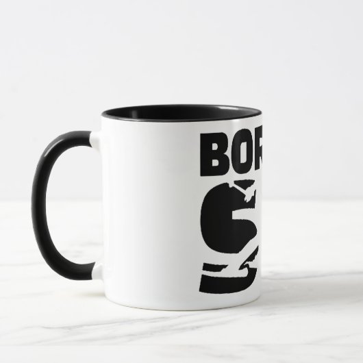 Mug Born to SKI (Gauche)