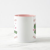 Mug Born to Yap Forced to Work Funny Chatty Frog Meme (Centre)