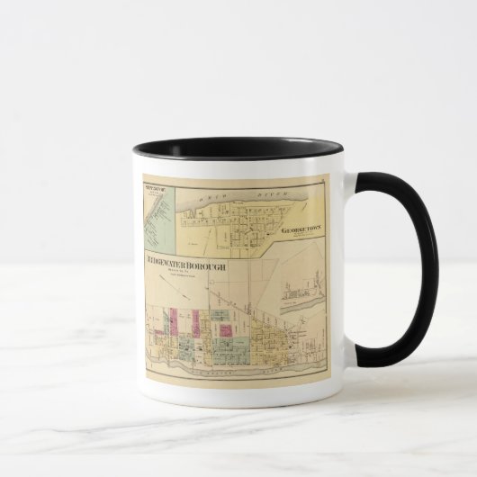 Mug Borough Bridgewater avec Shippingport (Droite)
