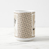 Mug Borzoi (Brindle d'argent) Peinture originale de ch (Centre)