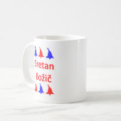 Mug bosniaque joyeux noël (Devant gauche)