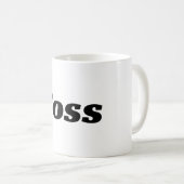 Mug Boss (Devant droit)