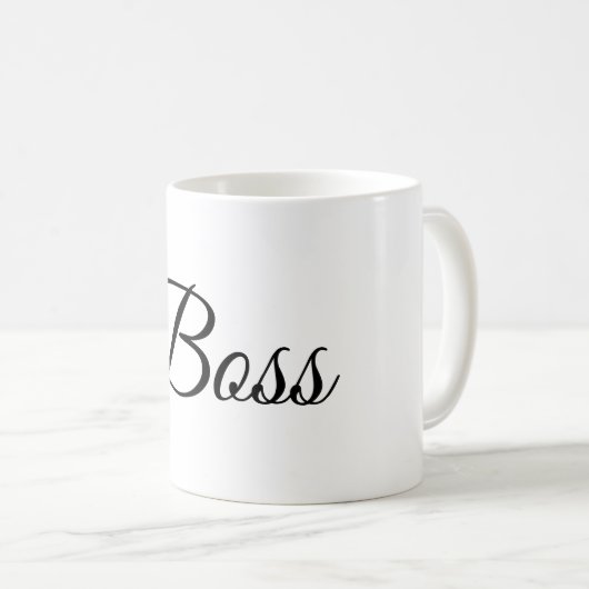 Mug Boss (Devant droit)