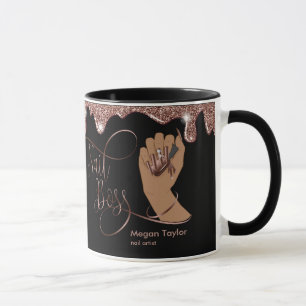 Mug Boss à ongles, cadeau pour manucure de technicien 