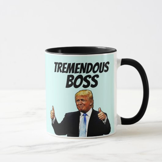 MUG BOSS CAFÉ MUG, DONALD TRUMP (Droite)