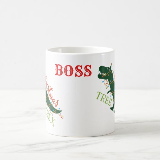 Mug BOSS Christmas T-REX (Centre)
