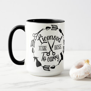 Mug Boss de coiffure personnalisée
