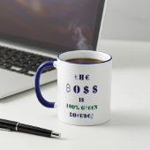 Mug Boss et devise internationale 100% Green Focused