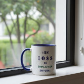 Mug Boss et devise internationale 100% Green Focused
