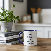 Mug Boss et devise internationale 100% Green Focused