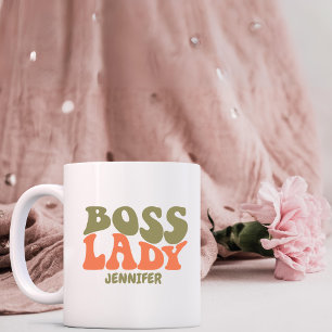 Mug Boss Lady Retro Personnalisé