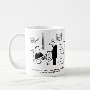 Mug Boss lance un employé de bureau par courrier éle