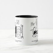 Mug Boss lance un employé de bureau par courrier élect (Centre)