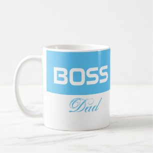 Mug BoSS personnalisé DAD conception de texte humorist