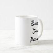 Mug Bossy Diva (Devant droit)