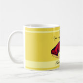 Mug Bossy Gal Retro Jaune (Gauche)