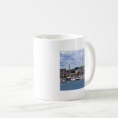 Mug Boston MA - Marina avec Bunker Hill Monument (Devant droit)