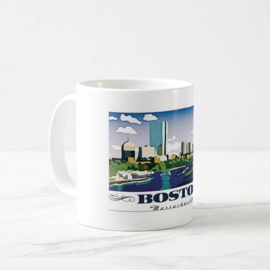 Mug Boston, Massachusetts (Devant gauche)