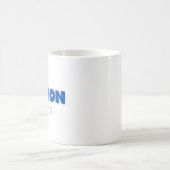 Mug Boston Massachusetts Bleu Moderne (Centre)