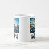 Mug Boston Massachusetts City Skyline Photo Voyage (Centre)
