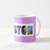 Mug Boston Massachusetts City Travel Photos (Devant droit)