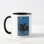 Mug Boston, MassachusettsPaul Revere's Ride (Gauche)