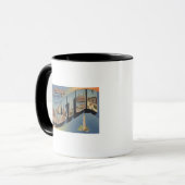 Mug Boston, MassachusettsScènes de grandes lettres 2 (Devant gauche)