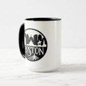 Mug Boston Skyline (Devant gauche)