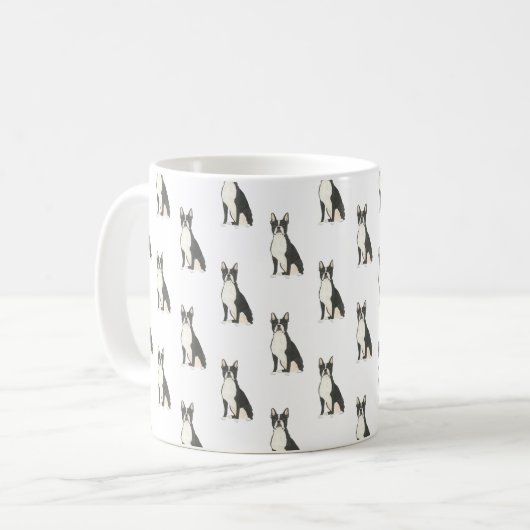 Mug Boston Terrier (Devant gauche)