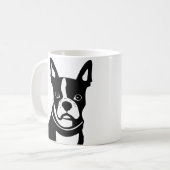 Mug Boston Terrier (Devant gauche)
