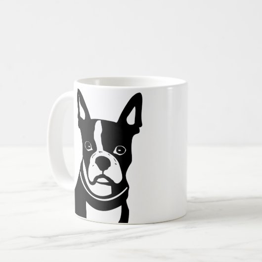 Mug Boston Terrier (Devant gauche)