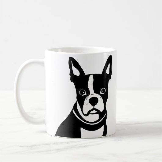 Mug Boston Terrier (Gauche)