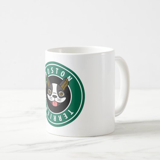 Mug Boston Terrier (Devant droit)