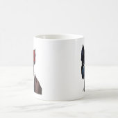 Mug Boston Terrier avec Rose sur Head (Centre)