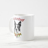 Mug Boston Terrier Bah Humbug (Devant gauche)