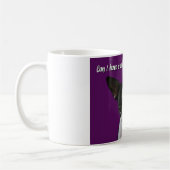 Mug Boston Terrier :  Biscuit svp ? (Gauche)