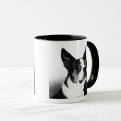 Mug Boston Terrier - "Boston Style" (Devant droit)