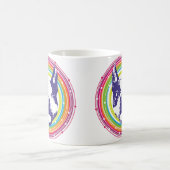 Mug Boston Terrier - cercles colorés (Centre)