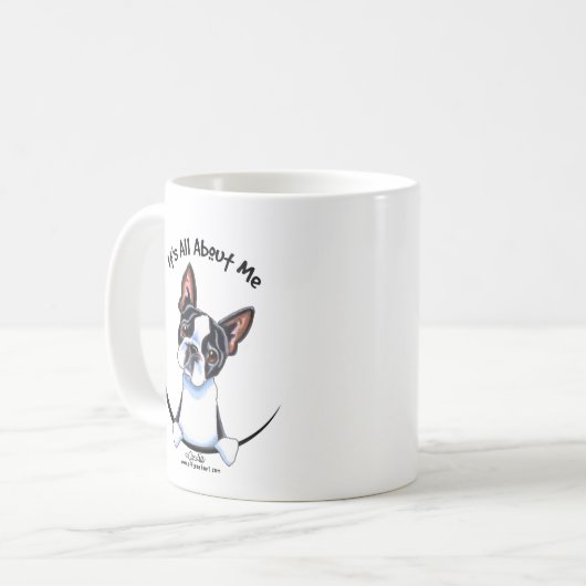 Mug Boston Terrier C'Est Tout Pour Moi (Devant gauche)