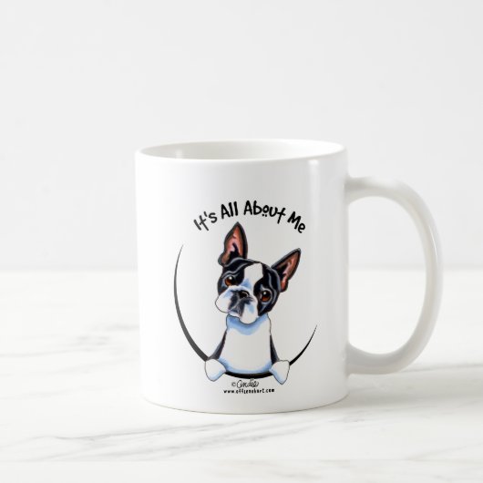 Mug Boston Terrier C'Est Tout Pour Moi (Droite)