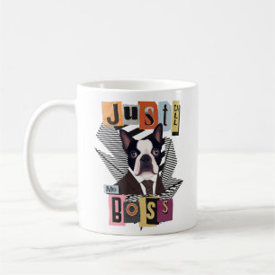 Mug Boston Terrier Dog - Appelle-Moi Boss