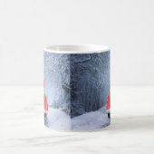 Mug Boston Terrier Dog Neige assis sur le camion de No (Centre)