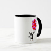 Mug Boston Terrier Et Ballons (Devant droit)