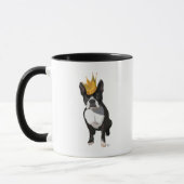 Mug Boston Terrier Et Crown (Gauche)