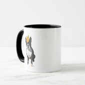 Mug Boston Terrier Et Crown (Devant gauche)