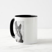 Mug Boston Terrier, Formal Hound et Casquette (Devant gauche)